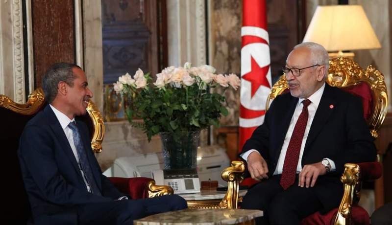 الغنوشي يتلقى دعوة رسمية لزيارة الجزائر