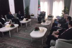 رئيس الجمهورية يستقبل وزير خارجية جمهورية الكونغو