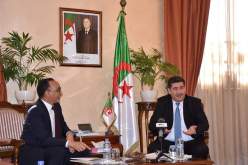 عوماري يستقبل الأمين التنفيذي لهيئة مكافحة الجراد الصحراوي في المنطقة الغربية