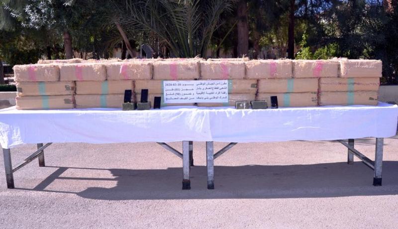 توقيف 866 بارون مخدرات وحجز أزيد من 345 قنطار زطلة خلال 6 أشهر