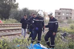 الشلف..مقتل كهل دهسا بالقطار بحي الشرفة