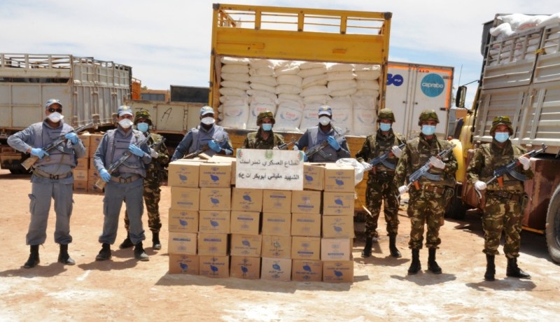 توقيف 52 شخصا وحجز أزيد من 187 طنا من المواد الغذائية بتمنراست وبرج باجي مختار