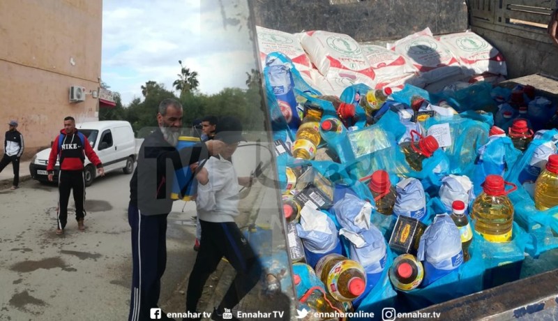 محسن يتبرع بنحو 750 قفة غذائية بالمحمدية في معسكر