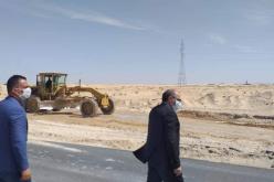 الوادي.. الوالي في زيارة تفقد لمشروع ازدواجية الطريق الوطني رقم 48