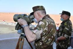 اللواء شنقريحة يشرف على تنفيذ تمرين تكتيكي بالذخيرة الحية ببشار