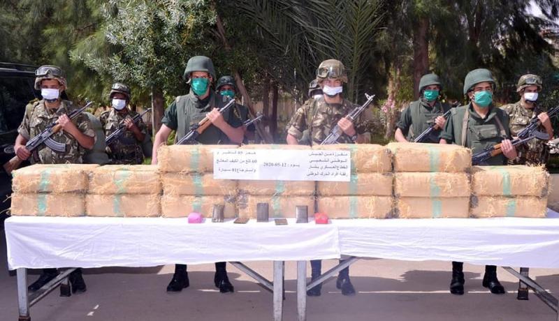 حجز 5 قناطير و60 كلغ من الكيف المعالج ببشار