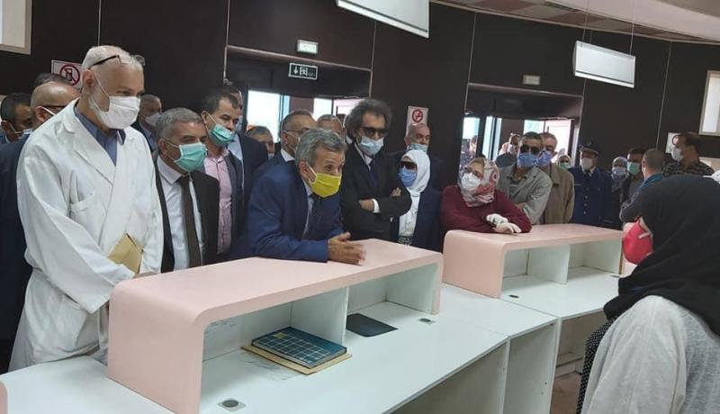 بن بوزيد يتفقد مركز مكافحة السرطان بباتنة