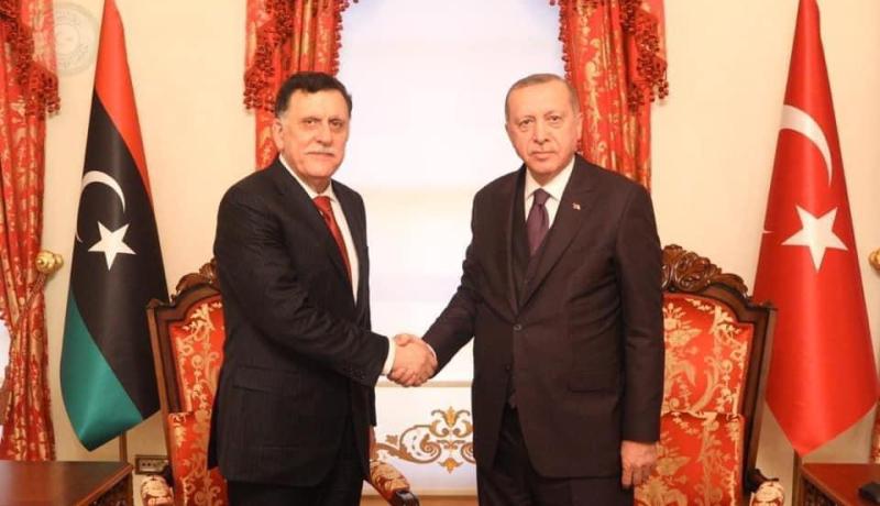 أردوغان يوجه دعوة رسمية لفايز السراج لزيارة تركيا