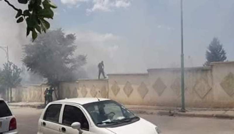 قسنطينة.. نشوب حريق داخل مقبرة الڨماص