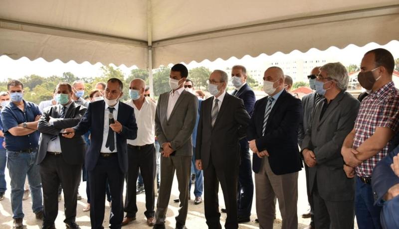 بالصور.. شيعلي يتفقد ويعاين مشاريع قطاعه بالعاصمة