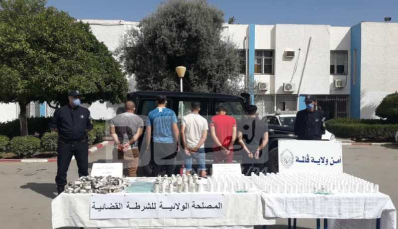 تفكيك شبكة وطنية لترويج المؤثرات العقلية وحجز 26452 قرص مهلوس في قالمة