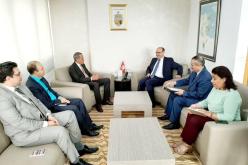 بعد تجديد عقد شراء وبيع الغاز.. وزير الطاقة التونسي يستقبل سفير الجزائر