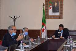 عماري يترأس يوما دراسيا حول إستعمال تكنولوجيا الأقمار الصناعية