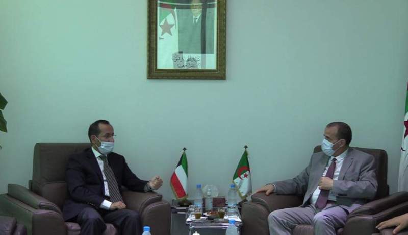 رزيق يتباحث مع السفير الكويتي سبل تعزيز التعاون الثنائي