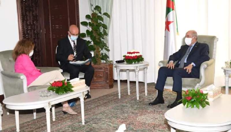 الرئيس تبون:”الحل السياسي هو السبيل الوحيد لوقف إراقة الدماء في ليبيا”