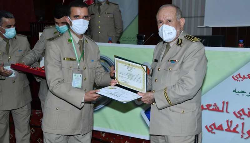 شنقريحة يترأس حفل تسليم جائزة الجيش لأفضل عمل علمي وثقافي وإعلامي