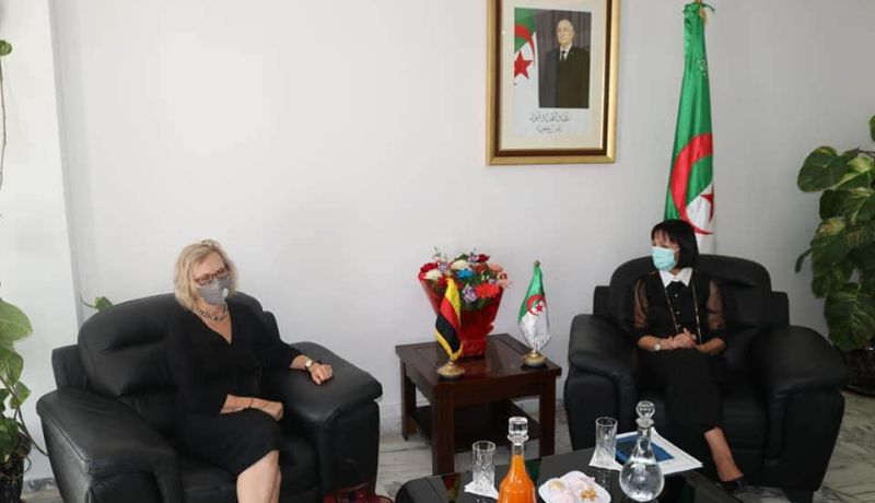 سفيرة ألمانيا لدى الجزائر تؤدي زيارة وداع لوزيرة البيئة