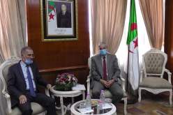 وزير التعليم العالي يبحث سبل التعزيز العلمي مع سفير فلسطين