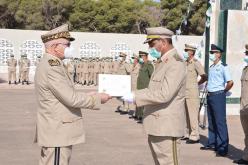 اللواء مادي يشرف على مراسم تخرج الدفعات الجديدة للمدرسة العليا العسكرية للإعلام والإتصال