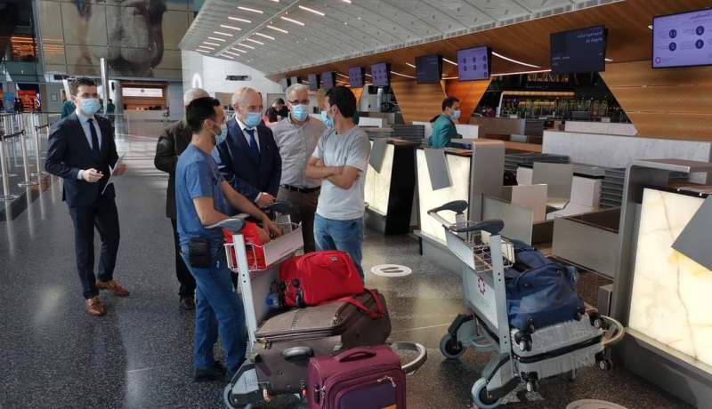 إجلاء الرعايا الجزائريين العالقين بقطر وعدة دول آسيوية وإفريقية اليوم الثلاثاء
