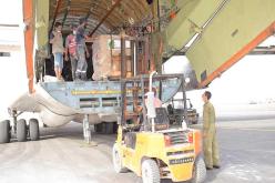 الهلال الأحمر الجزائري يرسل 28 طن من المواد الغذائية لمناطق الظل بتندوف