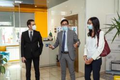 بالصور.. القنصل الإيطالي في زيارة تفقد لبعض المؤسسات الجزائرية