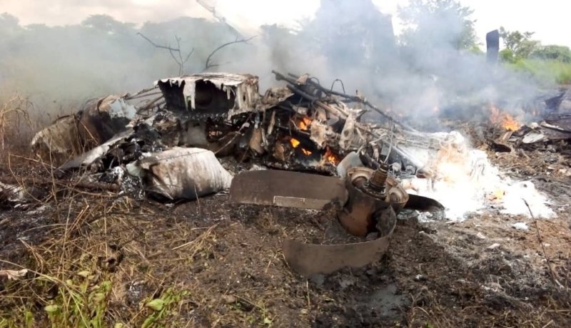 تحطّم طائرة شحن جنوب السودان ومقتل جميع ركّابها