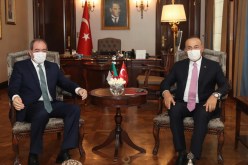 بوقادوم يتباحث مع نظيره التركي آفاق العلاقات الثنائية بين البلدين