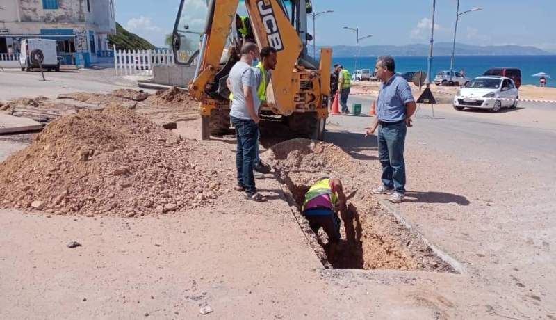 سكيكدة.. تسرب غاز المدينة وأشغال لإعادة إمداد المواطنين بالغاز