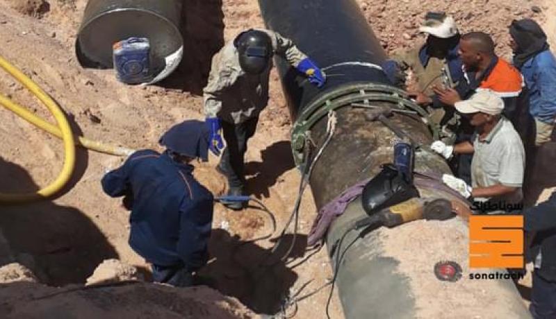 تزويد الفرق التقنية لسوناطراك العاملة على إصلاح التسرّب النفطي بالوادي بأنترنت عالية التدفق