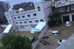 بالصور.. أمطار طوفانية تغرق طرقات وشوارع العاصمة