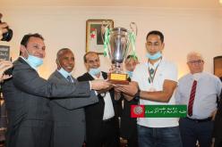 بالصور.. “الرابطة” تكرم سريع غليزان بعد صعوده للمحترف الأول