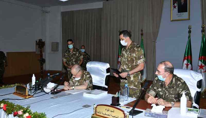 الفريق شنقريحة يشرف على تنصيب اللواء جمال الدين حاج لعروسي قائدا للناحية العسكرية الثانية