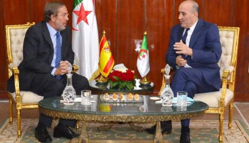 بلجود يبحث مع السفير الإسباني تعزيز التعاون بمكافحة “الحرڤة”