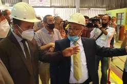 مركب الحجار.. إفتتاح المنصة التكنولوجية للصلب وعلم المعادن
