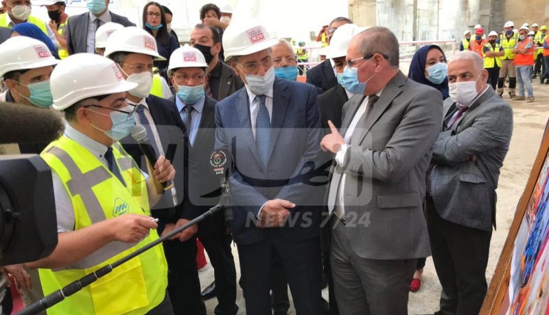 بالصور.. وزير النقل يتفقد توسعة الميترو بالناحية الشرقية للعاصمة