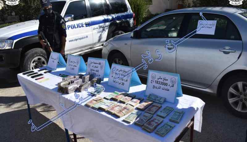 خنشلة.. توقيف شخصين وحجز “زطلة” و200 مليون سنتيم