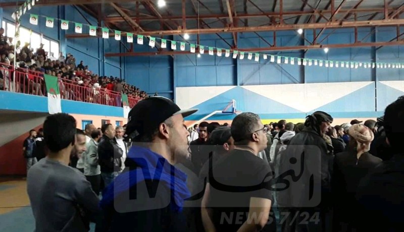 بالصور.. إجراء قرعة المستفيدين من 1500 سكن إجتماعي بالبيض