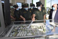 العميد قواسمية في زيارة عمل وتفتيش إلى الناحية العسكرية الخامسة