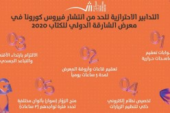 تدابير وقائية ضخمة في معرض الشارقة للكتاب بسبب كورونا