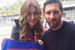 ميسي يهدي قميصة للنجمة اللبنانية يارا