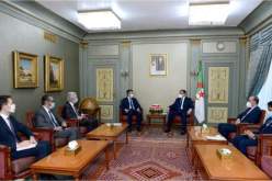 جراد يستقبل وزير الداخلية الفرنسي