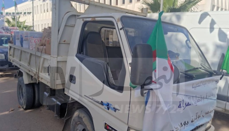 إنطلاق قافلة تضامنية لفائدة العائلات المتضررة من الحرائق