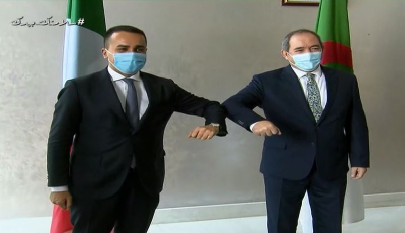 وزير الخارجية يستقبل نظيره الايطالي