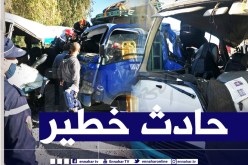 20 جريحا في حادث إصطدام بين حافلة وشاحنة بالشلف