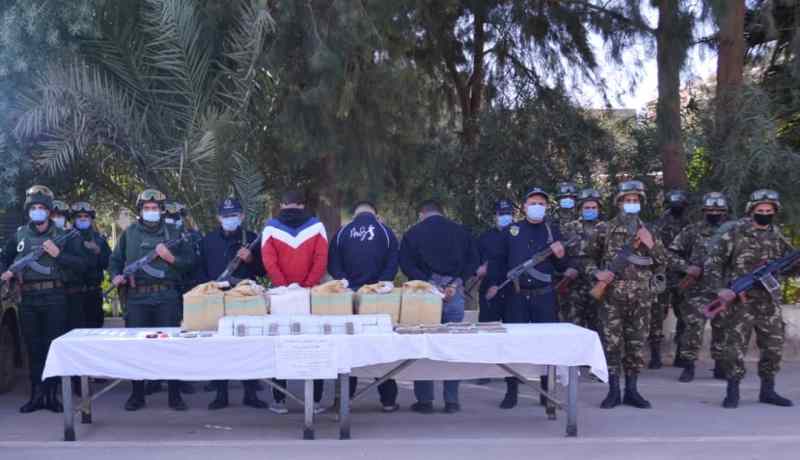 توقيف 36 بارون مخدرات وحجز أزيد من 38 قنطار زطلة خلال أسبوع