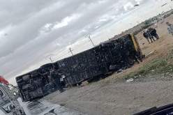 باتنة: 17 جريحا في انقلاب حافلة لنقل المسافرين تعمل على خط “سطيف إيليزي”