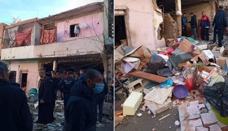 باتنة: إنفجار الغاز يخلّف 4 جرحى وإنهياز جزئي لمنزل