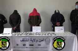 BRI الشلف تطيح بعصابة تروج المؤثرات العقلية وتضبط 1500 قرص مهلوس