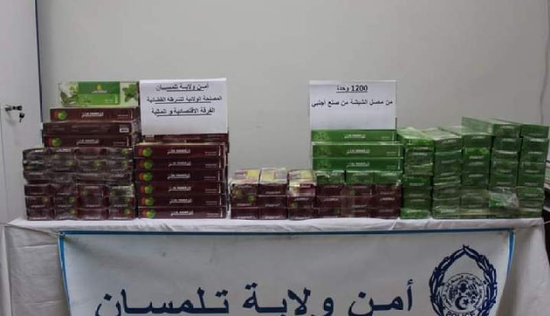 تلمسان: توقيف شخص وحجز 1200 وحدة من مادة المعسل الفاخر